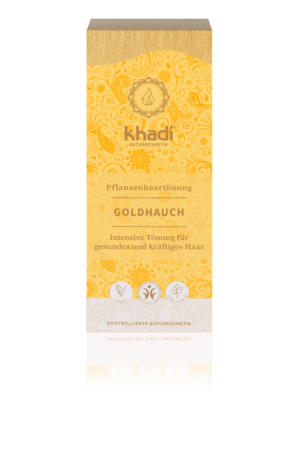 Pflanzenhaarfarbe Goldhauch Khadi