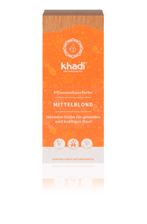 Pflanzenhaarfarbe Mittelblond Khadi