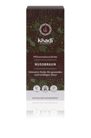 Pflanzenhaarfarbe Nussbraun Khadi
