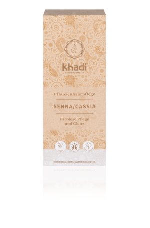Pflanzenhaarfarbe Senna/Cassia Natural Khadi